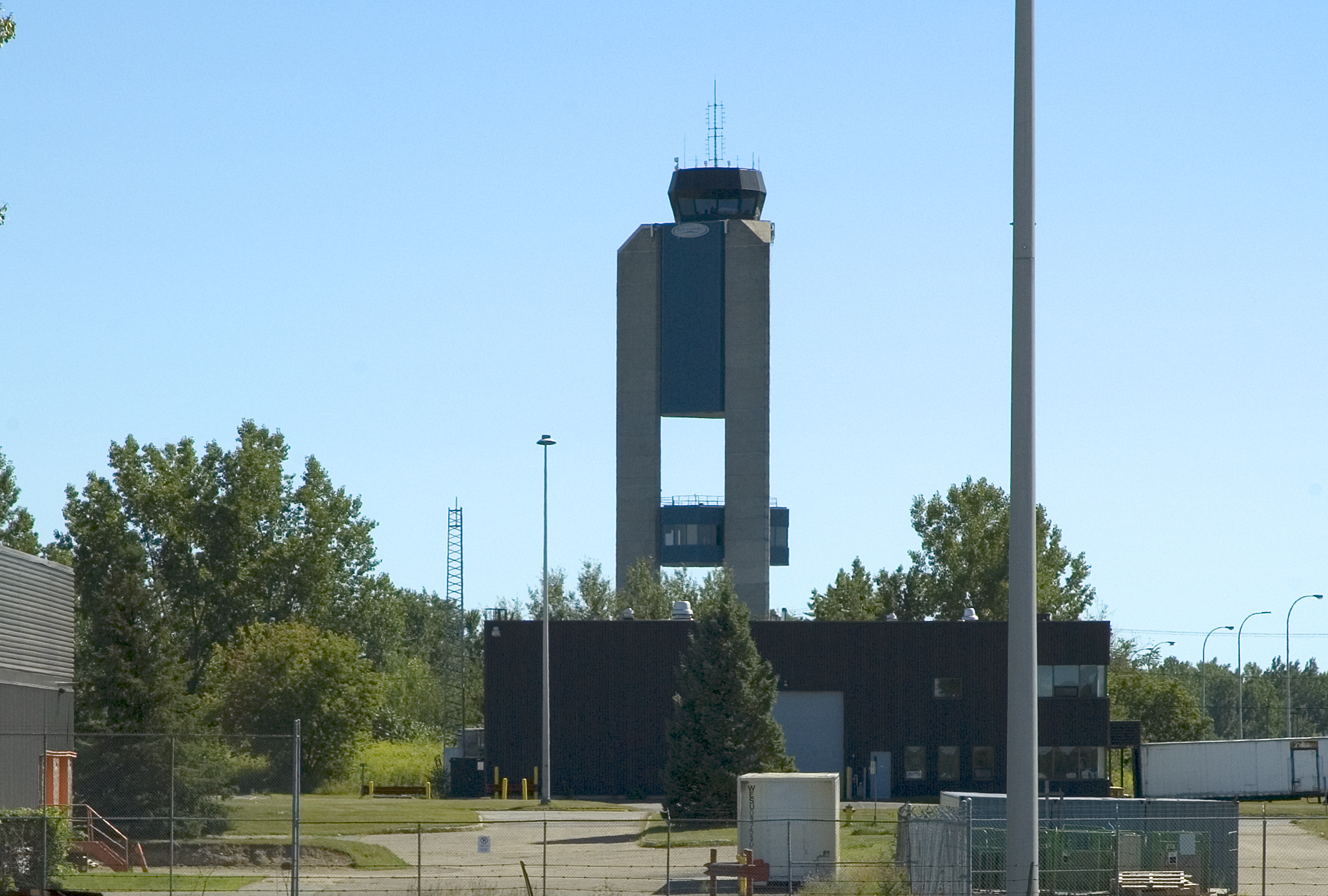 Mirabel Air Traffic Control Tower - photo credit Yvan Leduc for Wikipedia